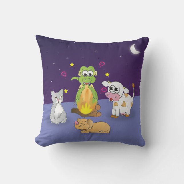 Horatio som den dröm- drakenatten kudder kudde (Framsida)