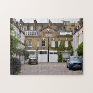 Horbury Mews Houses Notting Backe London Storbrita Pussel