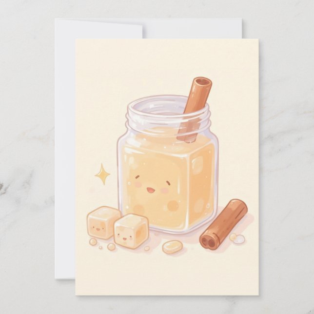 Horchata Inbjudningar (Framsida)