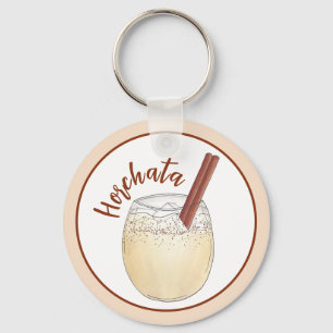 Horchata Orxata Mexican Spain Beverage Drink Nyckelring