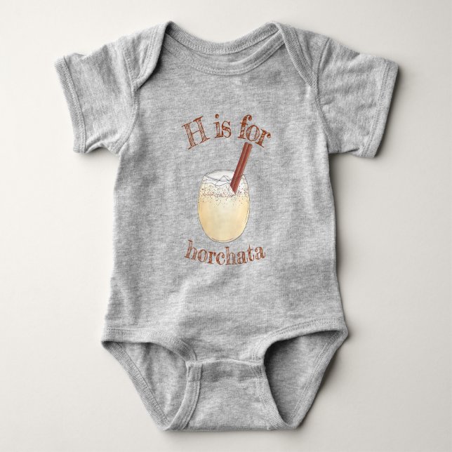 Horchata Orxata Mexican Spain Beverage Drink T Shirt (Framsida)