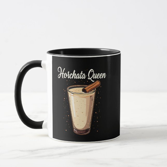 Horchata Queen Mexican Spain Drink Mugg (Vänster)