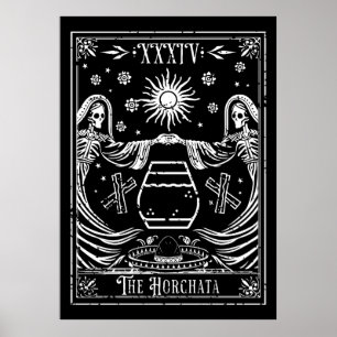 Horchata Tarot Card Poster