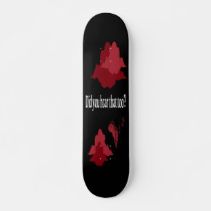 Hörde du det också? mini skateboard bräda 18,5 cm