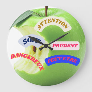 Horge murale stor klocka