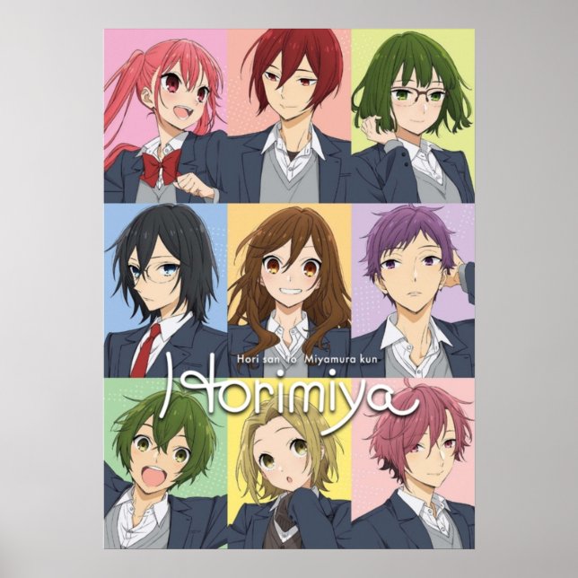 Horimiya Anime Poster (Framsidan)
