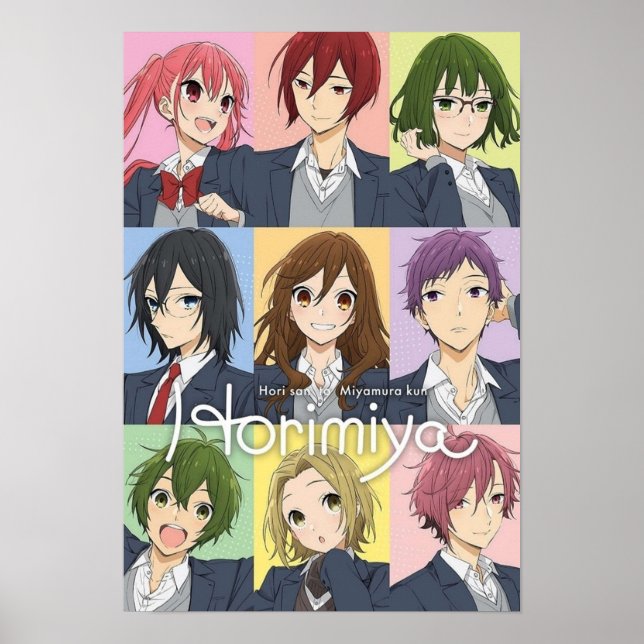 Horimiya Poster (Framsidan)
