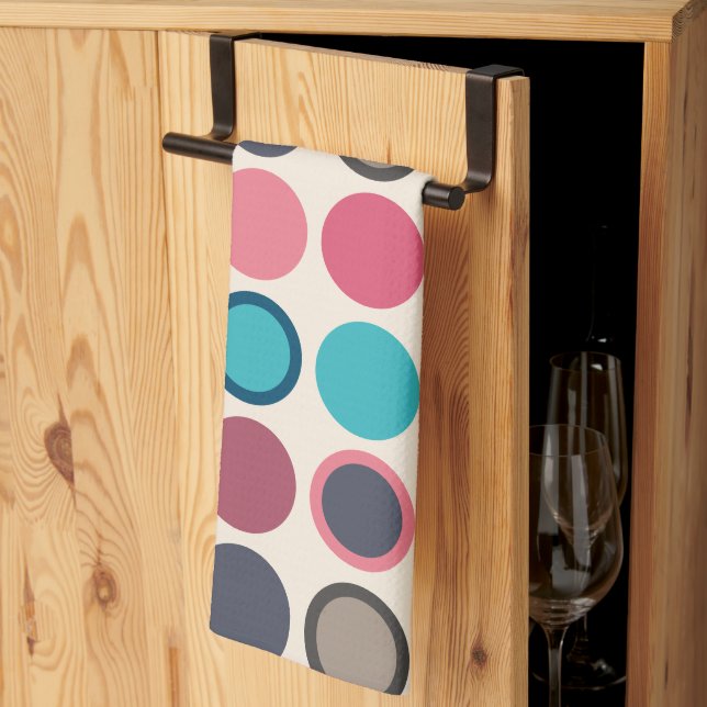 Horisont 3-kretsar kökshandduk (Thirds Fold)