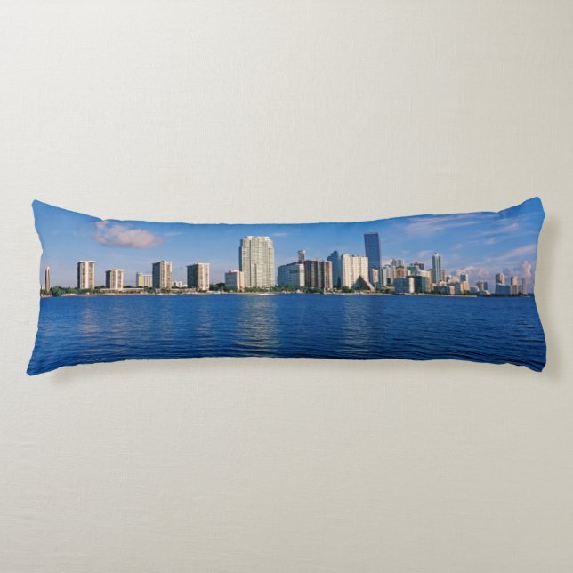 Horisont av Miami, Florida Kroppskudde (Framsidan)