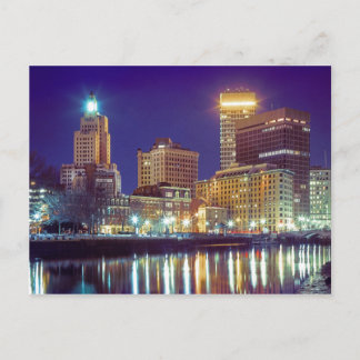 Horisont av Providence, Rhode - ö Vykort