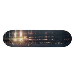 Horisont bränner Hudsonen Old School Skateboard Bräda 21,6 Cm