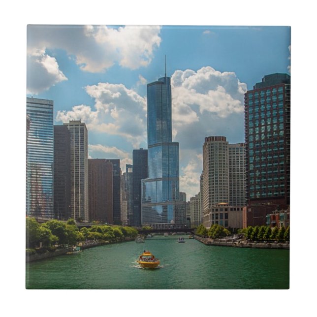 Horisont Chicago Kakelplatta (Framsidan)