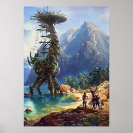 Horisont - förbjuden Väster Poster