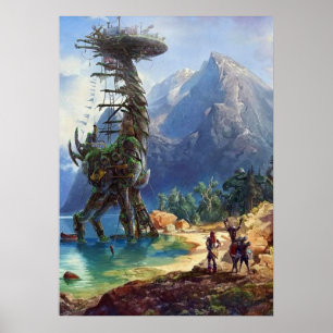 Horisont - förbjuden Väster Poster