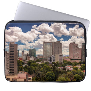 Horisont från hotellen i Polanco Mexico - stad Laptop Fodral
