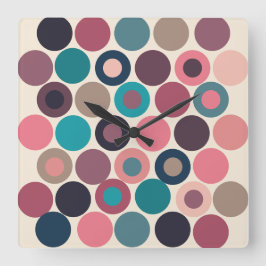 Horisont Fyrkantig Klocka