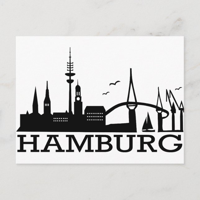 Horisont Hamburg Vykort (Framsida)
