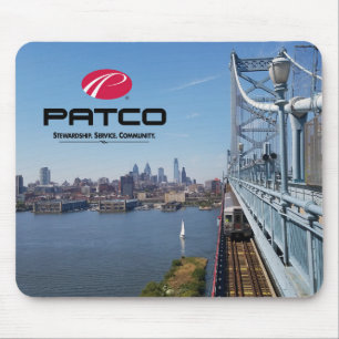 Horisont Mousepad för PATCO Philadelphia Musmatta