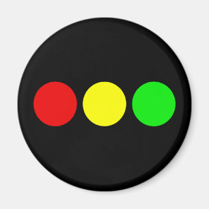 HorisontalStoplight Magnet