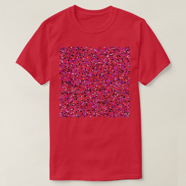 horisontell porslinje färgad 1 t shirt (Design framsida)
