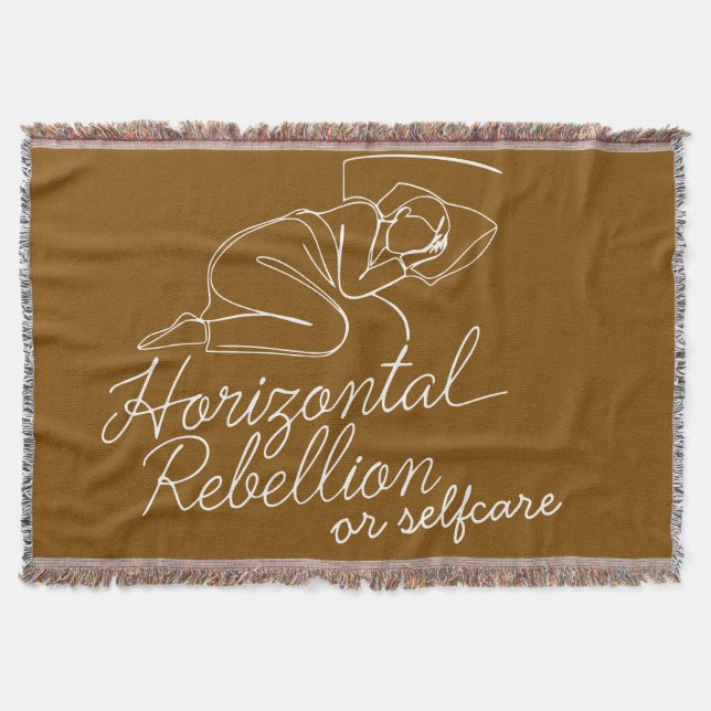 Horisontell Rebellion  Filt (Framsidan)