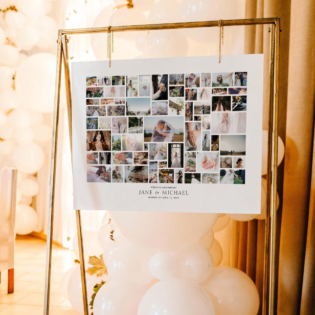 Horisontell Skapa Ditt Eget 56 Fotoskollage Poster (Skapare uppladdad)