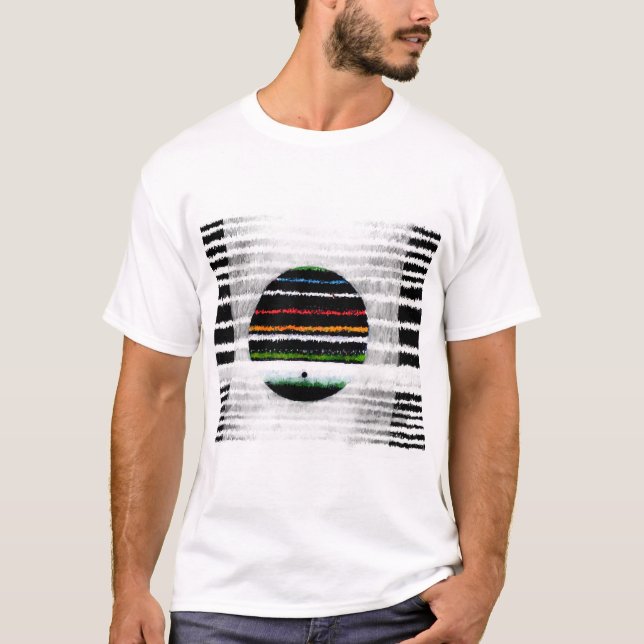 Horisontell VIII T Shirt (Framsida)