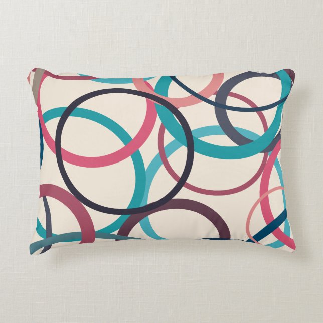 Horisontens kretsar prydnadskudde (Framsidan)