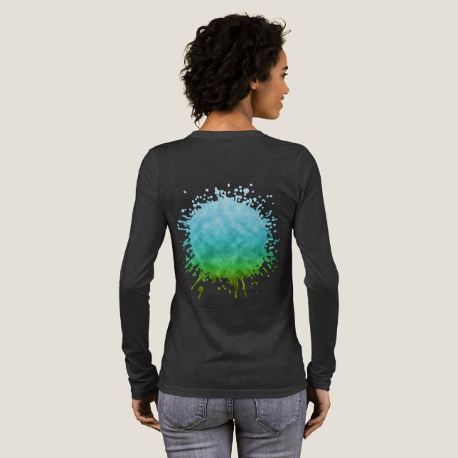 Horisontens viskningar t shirt (Hel baksida)