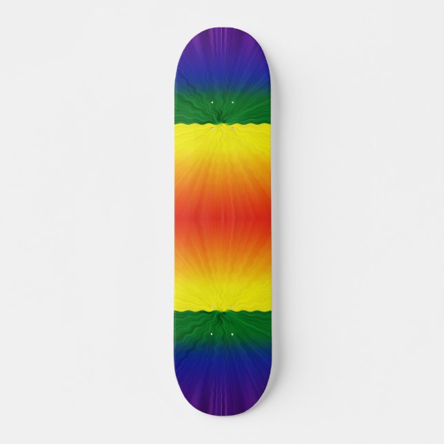 Horisonter Mini Skateboard Bräda 18,5 Cm (Framsida)