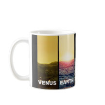 Horisonterna av den Venus jordmånen fördärvar och