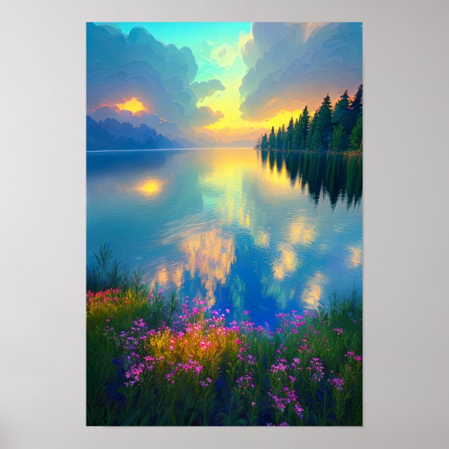 Horisont's Embrace Poster (Framsidan)