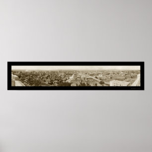 HorisontSpokane WA foto 1911 Poster