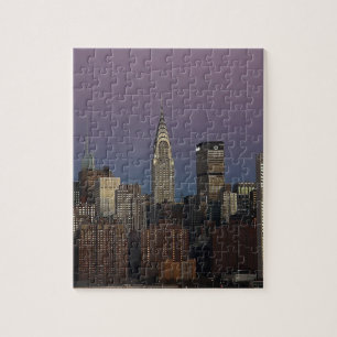 Horisontstad Manhattan New York Pussel