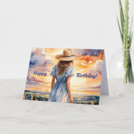 HORIZON BIRTHDAY CARD TACK KORT