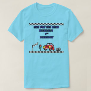 HORIZON BLÅ FÖRÄLDER ETT PÅ RESAN RAS FESTEN T SHIRT