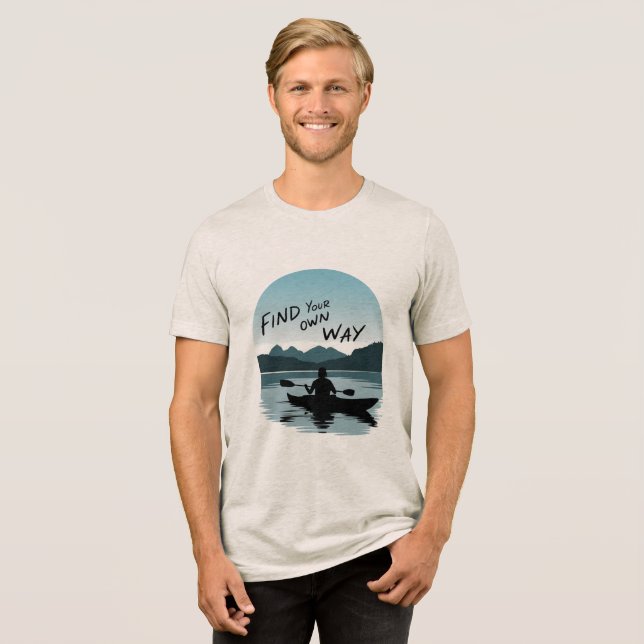 Horizon Paddler T Shirt (Framsida Full)