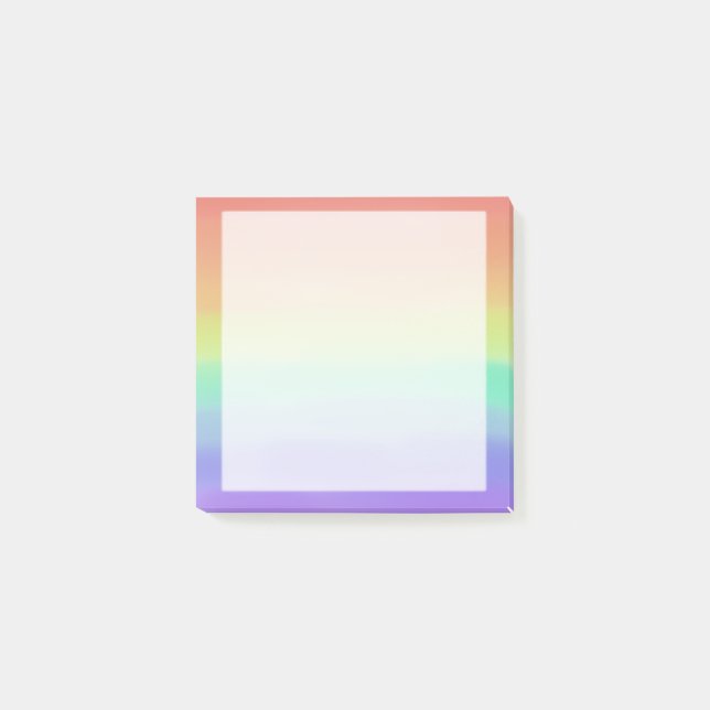 Horizon Rainbow  Post-it Block (Framsida)