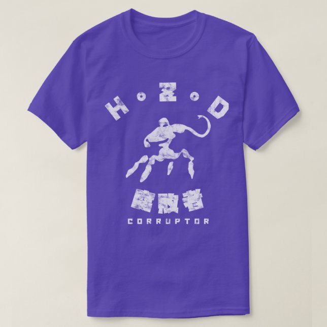 Horizon Zero Dawn Corruptor Kanji T Shirt (Design framsida)