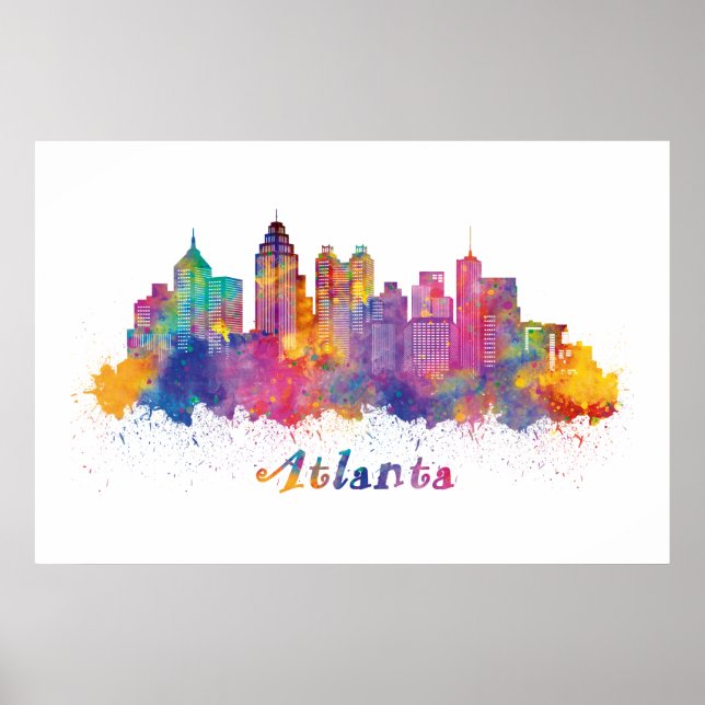 horizonte de atlanta poster (Framsidan)