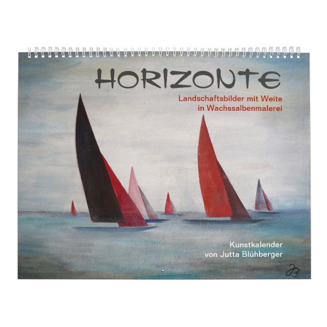 Horizonte - Kunstkalender - Kalender (tyska) (Omslag)