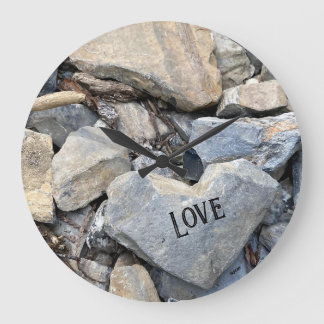 horloge coeur de pierre  stor klocka