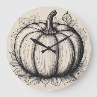 Horloge d'autome stor klocka