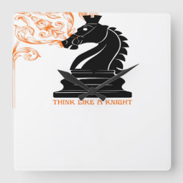 Horloge en Acrylique Fyrkantig Klocka