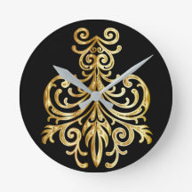 Horloge en Acrylique Round Clock