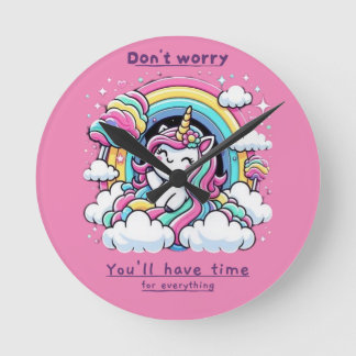 Horloge en Acrylique Rund Klocka