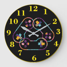Horloge Gamer Stor Klocka