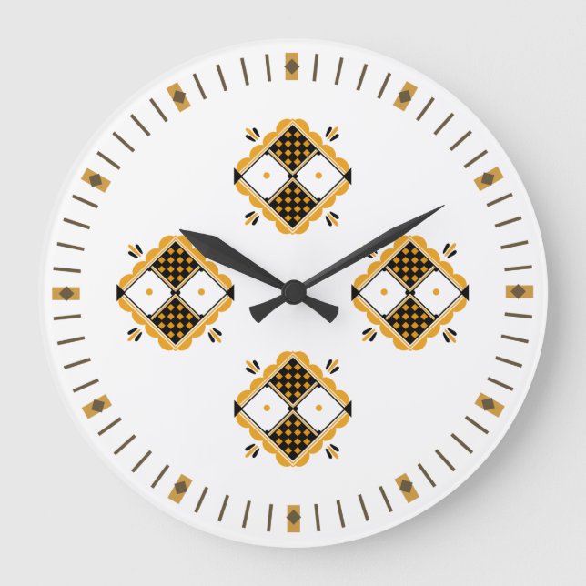 Horloge motifs kabyle stor klocka (Framsida)