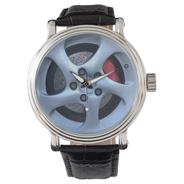 Horloge Porsche Auto Armbandsur (Framsida)