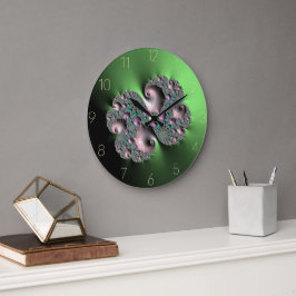 Horloge Ronde Fractal3 Stor Klocka